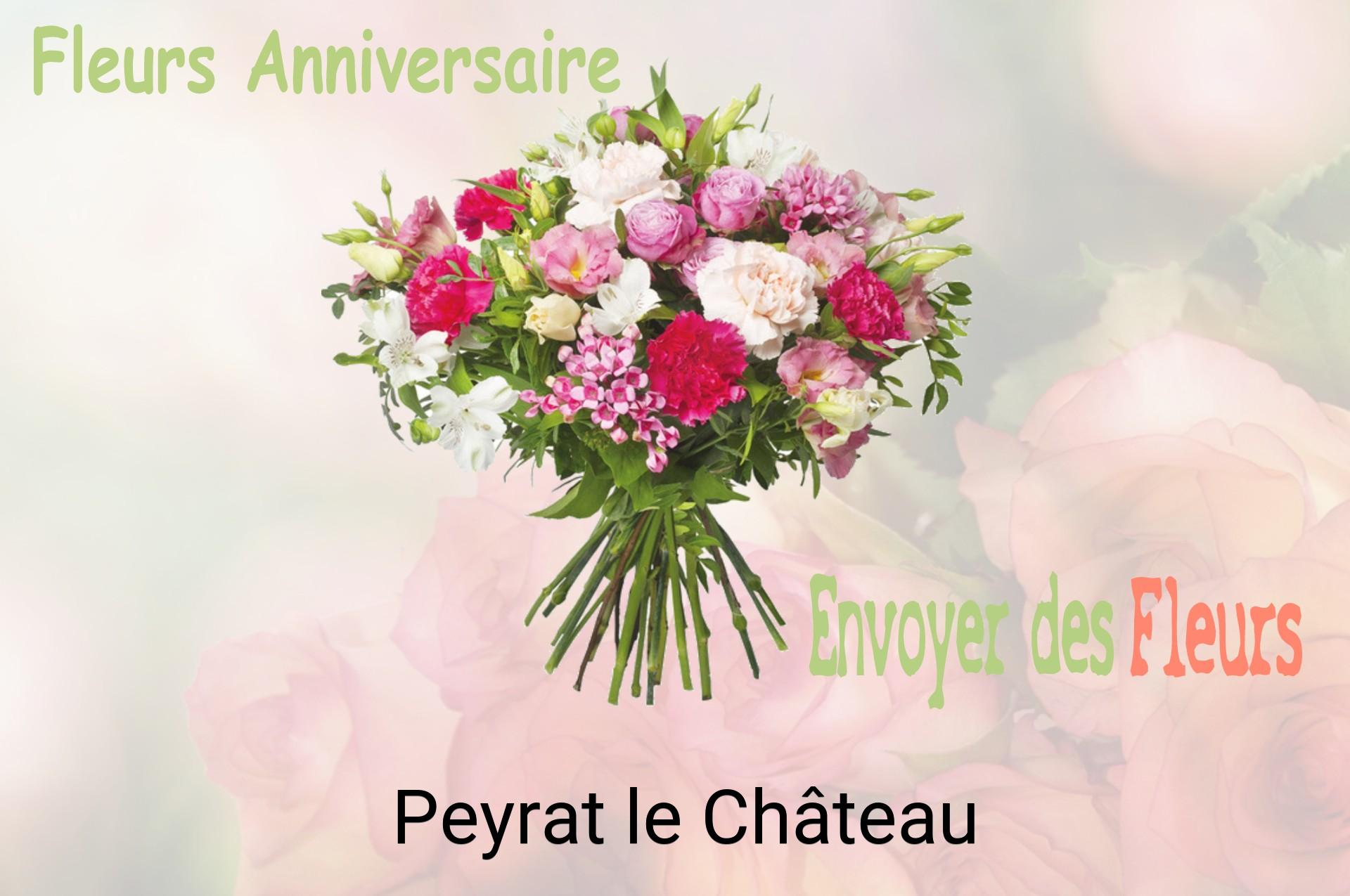 Bouquet de fleurs d’anniversaire livré à Peyrat-le-Château