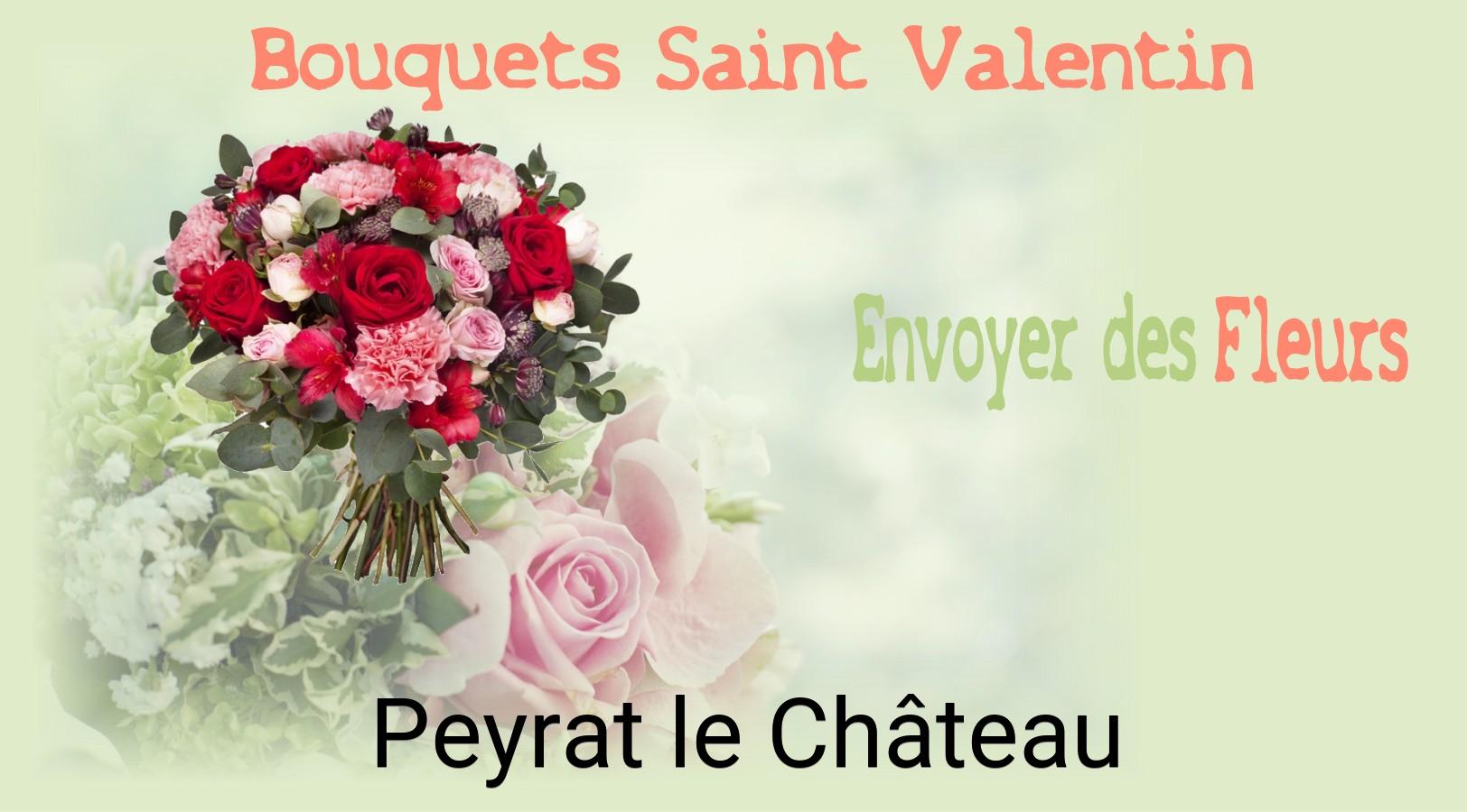 Roses de Saint-Valentin livrées à Peyrat-le-Château