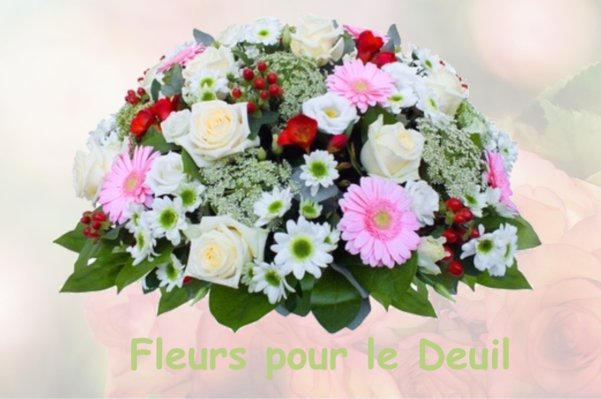 fleurs deuil PEYRAT-LE-CHATEAU